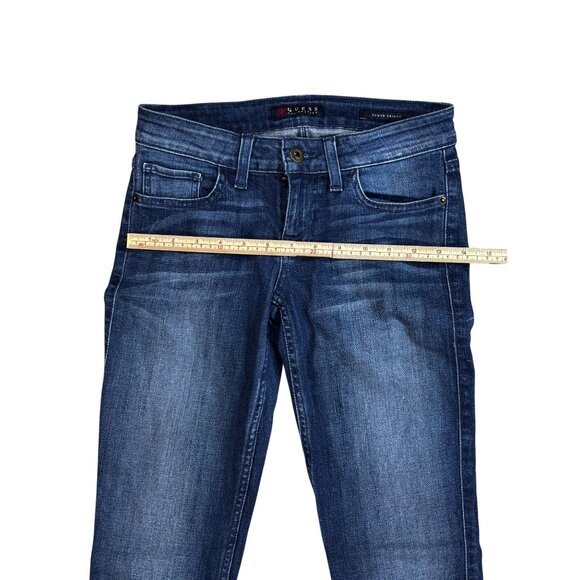 Guess Womens Power Skinny Jeans Size 25 Medium Wash Denim - Picture 12 of 13